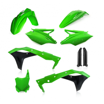 Σετ πλαστικά μοτοσυκλέτας ACERBIS για Kawasaki KX250F 19-20 Green/Black